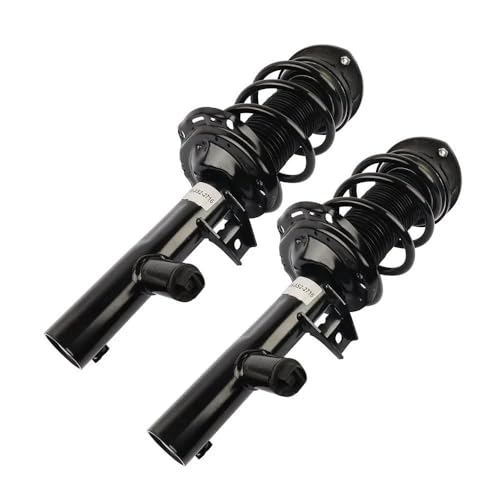 DZSJFGAIS Automóviles Amortiguador Suspensión 2X Conjunto De Puntal Amortiguador De Suspensión Delantera con Eléctrico para Seat para Leon 2015-2020