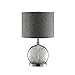 Stein World 94732 Filament Glass Table Lamp, 13" x 13" x 22", Chrome