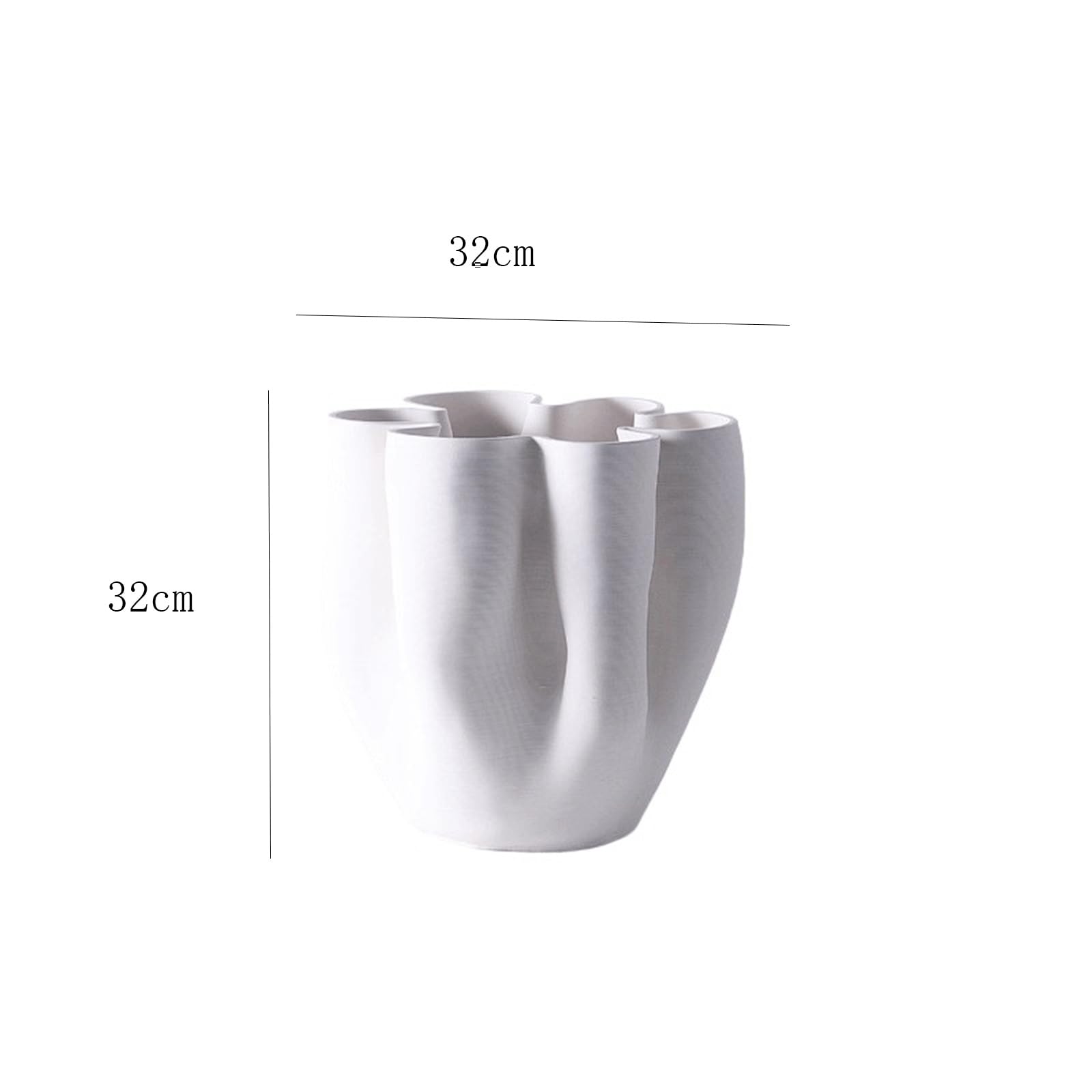 Jarrón para Mesa Jarrones de cerámica versátiles y Hermosos for Decorar el hogar, centros Mesa Estilo rústico