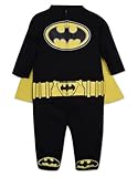 Batman Costume Coverall with Cape Black (3-6 Months)
