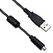 EASWEL USB Data Sync Cable Cord Lead for Sony Camcorder Handycam DCR-HC52/e