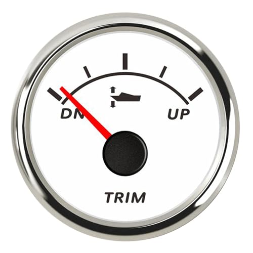 0-190ohm 52mm UP-DN �h���{�[�g�g�����Q�[�W�A9-32V ���E�g�������[�^�[�A�{�[�g�p�ԐF�o�b�N���C�g�t�� �{�[�g ���b�g�p(WS)