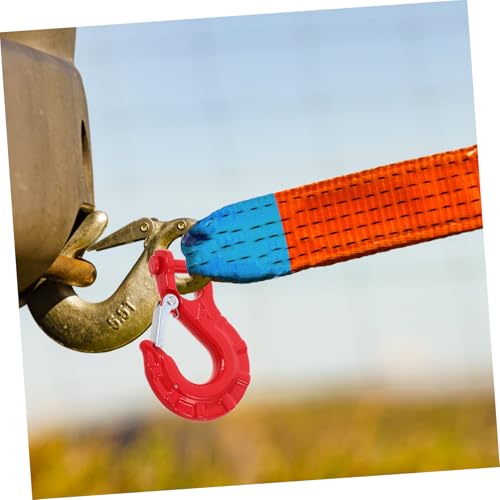 Crochet de treuil 3/8 pouce rouge GALPADA pour éviter les ruptures en remorquage - 5