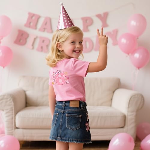 Cowgirl Birthday Girl Toddler Shirt 2-6 Year Country Birthday Tee Cowgirl Bday Tshirt4