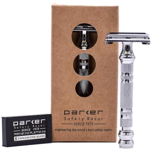 Parker 66R Long Handle Butterfly Safety Razor