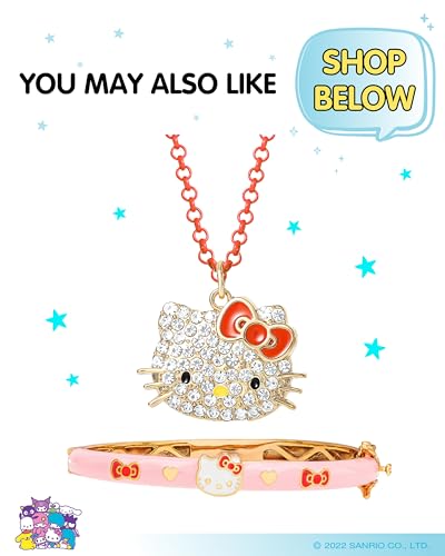 Sanrio Hello Kitty Stud Earrings Pack of 12 Pairs - Official License Hello Kitty and Friends Earrings3