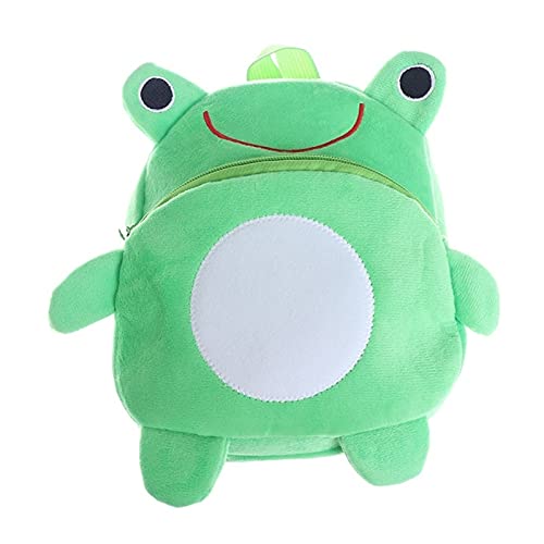 Preisvergleich Produktbild Mfacl Plüschrucksack Plüsch Tasche Gefüllte Spielzeug Rucksack, Neue Mini Cartoon Frosch Schultasche Baby Rucksack Kinder Schule Taschen Kinder Plüsch Rucksack Für Geburtstag