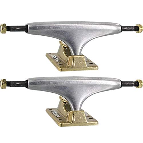 Tensor Trucks Alloy Polished/Gold Skateboard Trucks - 5.25