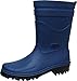 Bockstiegel Gummistiefel in Übergrößen Blau Dirk - Dk-Blau/Schwarz große Herrenschuhe, Größe:43