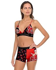 Black/Red Betty Boop Cherry Print