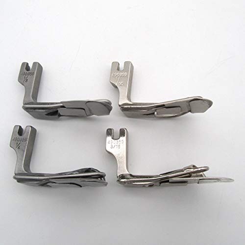 Juego de 4 Pies Dobladillo Para Máquina De Coser Industrial miniatura 3