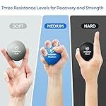 FitBeast Grip Strength Trainer, Finger Exerciser, Stress Balls for Adults 6-Piece Set, Hand Therapy for Strength, Recovery & Stress Relief, Forearm Strengthener for Men, Women & Seniors - Image 4