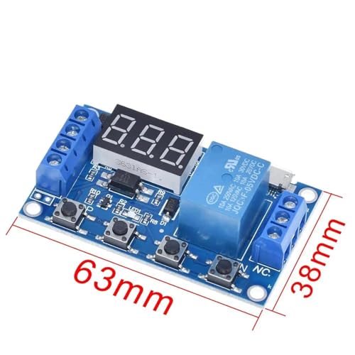 Relais temporisé 6-30V Micro USB pour automatisation de cycle LED