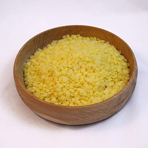 BienenBude I 100% reines Bienenwachs I 500 g I Bienenwachspastillen I Für Cremes, Salben, Seifen, Kerzen I Direkt vom…