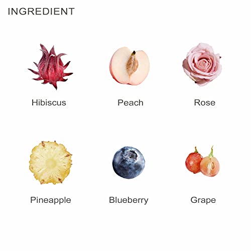 Taimei Teatime Hibiscus Rose Loose Leaf Tea(120G), Herbal Fruit Bulk Tea Loose Leaf From Germany, Non Caffeinated Free Leaf With Flower Bud Tea For Hot And Iced #TOP3