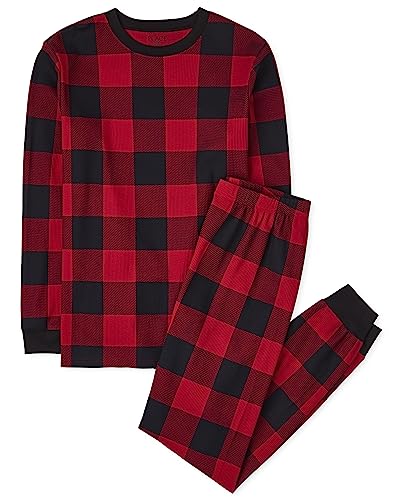 Image of The Children's Place unisex-baby Holiday Pajamas, Cotton