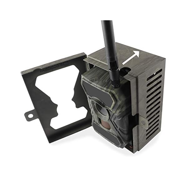 SECACAM Metallgehäuse für HomeVista / Raptor grün-texturiert - Outdoor Wildkamera Gehäuse Schutzgehäuse Tierkamera… – Bild 4