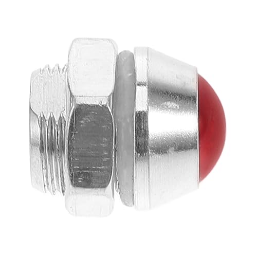 Ipetboom Válvula Limitadora de Presión para Cocina Repuesto Cabeza Rosca Estándar Accesorio Metálico y Plástico Resistente Válvula de Alivio para Cocina
