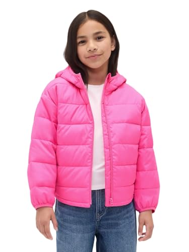 Image of GAP Girls' Logo Lightweight Puffer Jacket