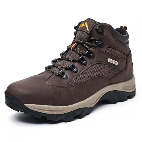 CC-Los Men's Hiking Boots Waterproof Casual Chukka Boots for Men