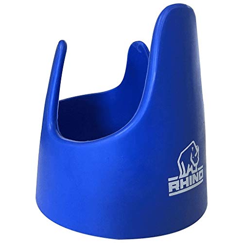 Rhino T-Shirt Unisexe Crown Kicking Tee, Bleu, F S UK