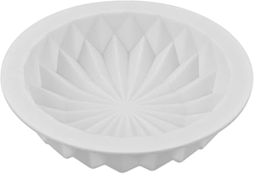 Molde de silicona para pastel redondo creativo de fondant, molde de chocolate, caramelo para cubitos de hielo, herramienta de horneado, moldes para