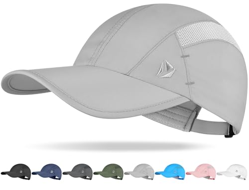 Image of YANIKY Quick-Dry Running Hat for Men & Women Cooling Hat UPF 50+ Thin Baseball Cap Lightweight Breathable Mesh Sport Hats