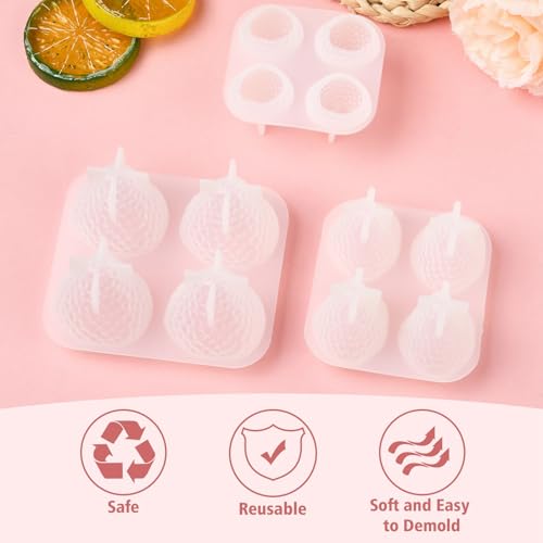 Moulage silicone bougie fruit 3D kit aromathérapie et savon artisanal - 4