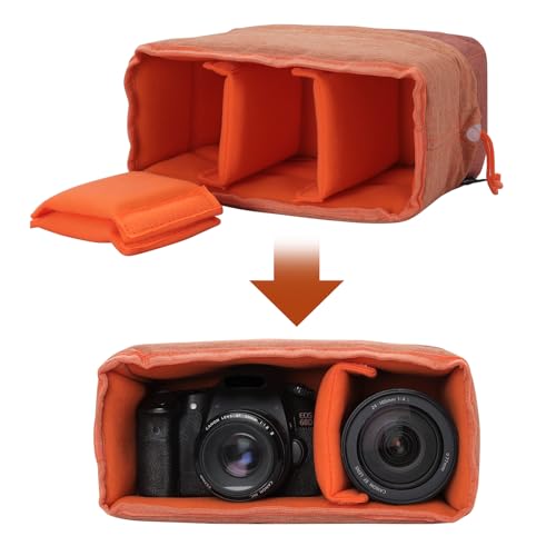 Bolsa impermeable para cámara DSLR con compartimentos ajustables miniatura 6