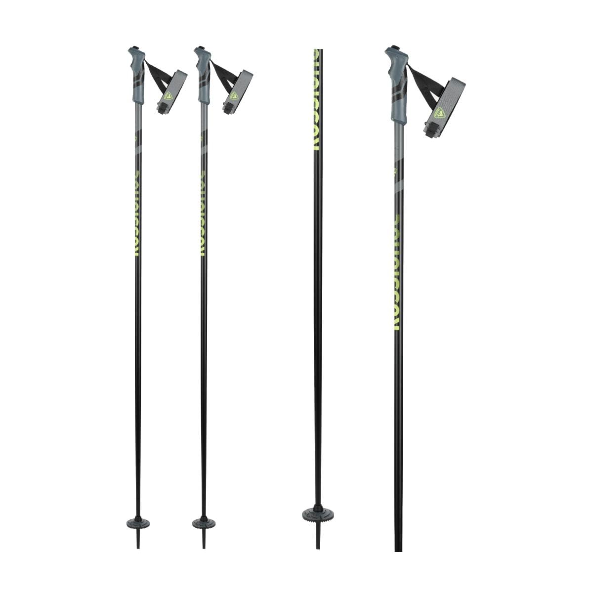 Rossignol Skistöcke Tactic Clip Black Lime – Herren – Größe 115 – Schwarz