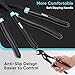 SHALL 3-Piece Groove Joint Pliers Set (12, 9-1/2, 7 Inch), Push-Lock Water Pump Pliers In Cr-v Steel, Fast Adjustable Tongue and Groove Pliers with Tool Roll Bag for Home Repair & Plumbing