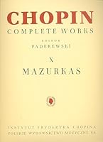 Chopin Complete Works. X Mazurkas 8322411537 Book Cover