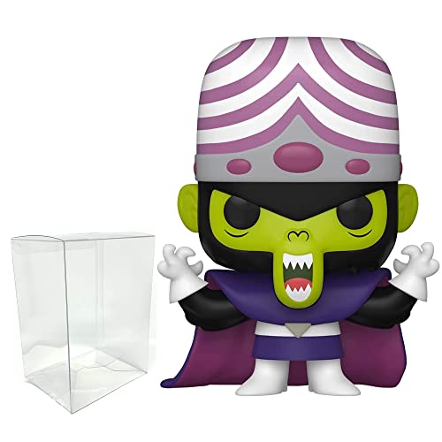 Powerpuff Girls - Mojo JoJo Pop Protector Bundle - Mojo JoJo #1084 Pop Figurine 3.75 Inch with Clear Plastic Pop Protector Case