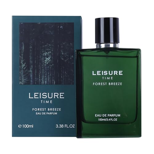 Image of MINISO Leisure Time Eau De Parfum EDP 100 ML Perfume for Men Long Lasting, Forest Breeze
