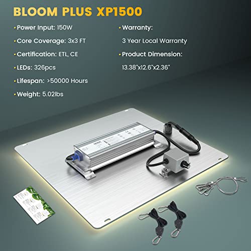 Amazon.com: BLOOM PLUS LED GROW LIGHTS: XP SERIES