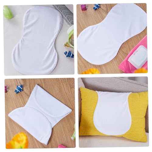 BESPORTBLE 3 pcs DIY Sublimation Blank Burp Cloths Heat Transfer Burping Cloths for Double Comfortable and Safe Design for Custom Patterns4