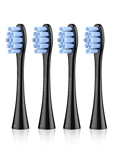 zepan Oclean X10 電動歯ブラシ 「AIで歯磨きが“見える”!」 音波歯ブラシ 電動はぶらし 壁掛け 5種類モード AIディスプレイ (ブラック, 替えブラシ4本)