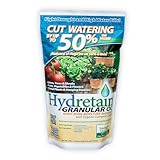 Hydretain Root Zone Moisture Manager - Drought Protection and Moisture Control for Lawns, Gardens, Containers - Reduces Watering, Delays Wilt - Covers up to 1,000 Sq Ft (3 lbs, Granule)