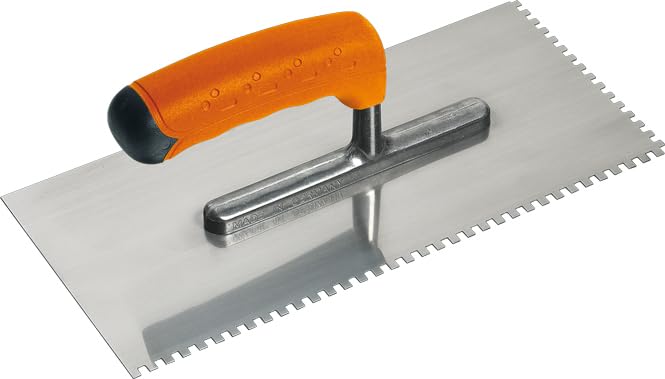 Paleta especial, dentado 4 x 3 mm, tipo: 11660/13 x 28 cm, mango suave