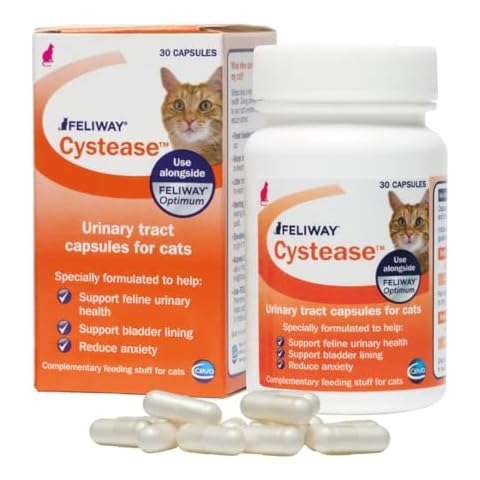 Feliway Cystease Capsules for Cat Anxiety Cover