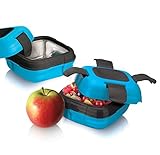 Lunch Box ~Pinnacle Insulated Leak Proof Lunch Box for Adults and Kids -Durable High Quality Thermal Lunch Container~BLUE