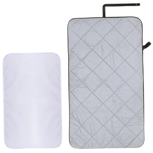 Tapis de repassage pliable pour surfaces étroites, la solution sans planche encombrante - 2