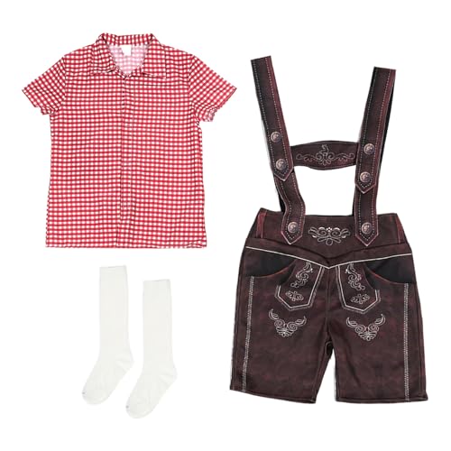 Yongmcxhhj Disfraz de Oktoberfest para niños, disfraz de fiesta de Halloween, para mudanzas, guarderías, fiestas familiares