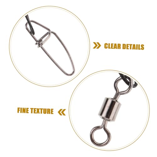 10pcs Steel Wire Leaders Bite Line para Pesca Resistente miniatura 7