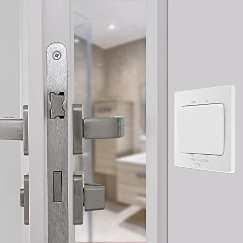 BG Electrical Evolve Fan Isolator Switch, Triple Pole, Wide Rocker - Image 4