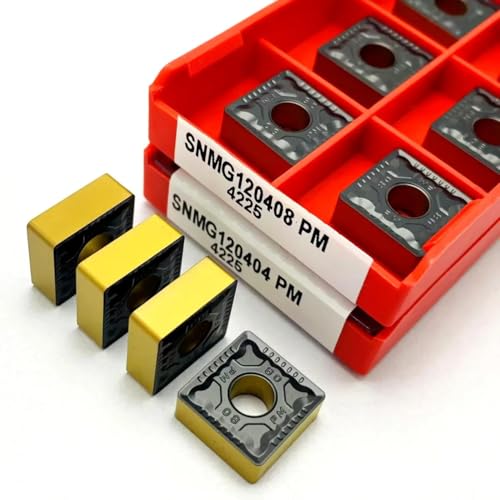 Insertos para torneado SNMG120408 PM 4225 Hard Alloy 10 piezas miniatura 4