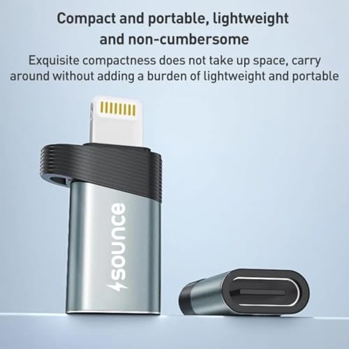 Image of Sounce Dual USB OTG Adapter - USB-A & Type-C to USB 3.0 Female Converter for Flash Drives, Pendrives, Smartphones, Tablets & USB Accessories