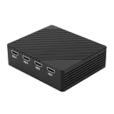 Maksedfish Thunderbolt 3/4 USB4 Video Capture Card 4-Channel Compatible with HDMI, Quad Inputs Up to 1080P 60FPS for Live Streaming of Gaming, Medical, Conferences Live Broadcast