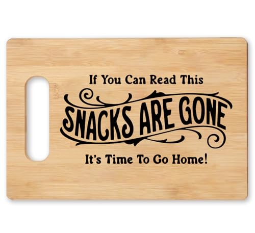 Orchroma Funny Charcuterie Cutting Board,If You Can Read This Snacks