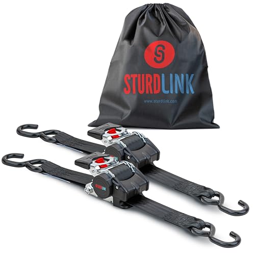 🛠️ GARANZIA SODDISFATTO O RIMBORSATO: il nostro kit di cinghie a cricchetto automatiche ha una garanzia [Soddisfatto o rimborsato per 60 giorni]. Non corri alcun rischio equipaggiandoti. Il marchio Sturdlink ha un servizio post-vendita reattivo che si occupa della soddisfazione dei suoi clienti. Non esitare a contattarci per qualsiasi domanda relativa al prodotto o in caso di problemi. Ci impegniamo a offrirti un'esperienza cliente senza intoppi!